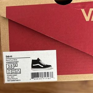 Vans sk8 boys shoes